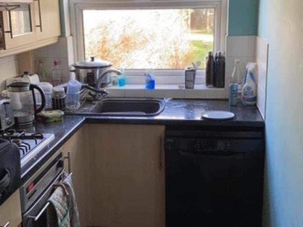 James&rsquo;s kitchen in Malvern &mdash; before 2