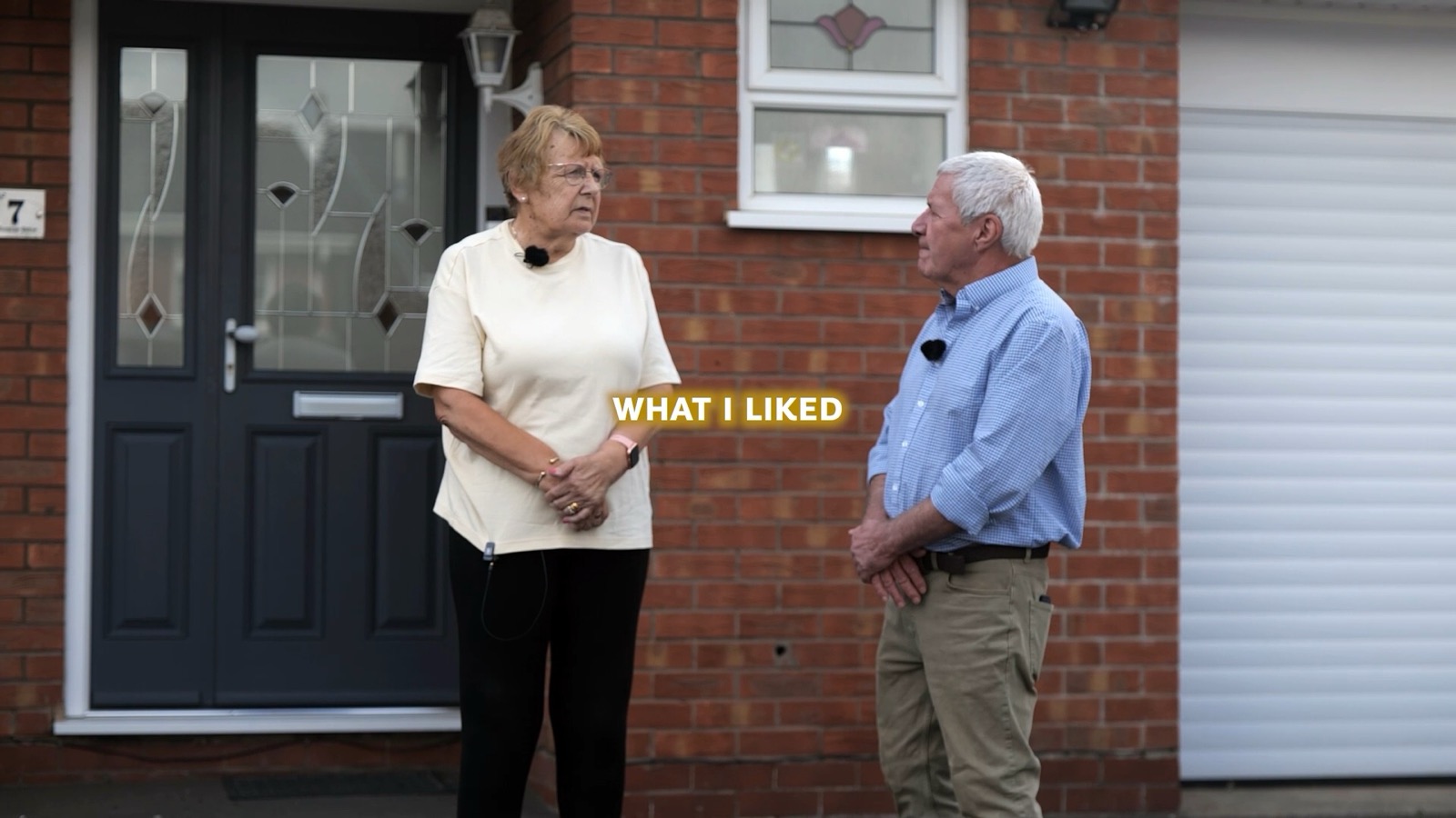 Judith talking about her kitchen makeover